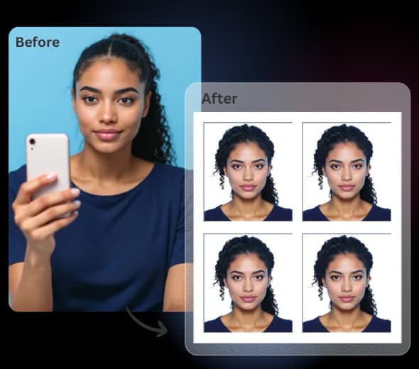 Get Perfect Passport Photo Background Using AI