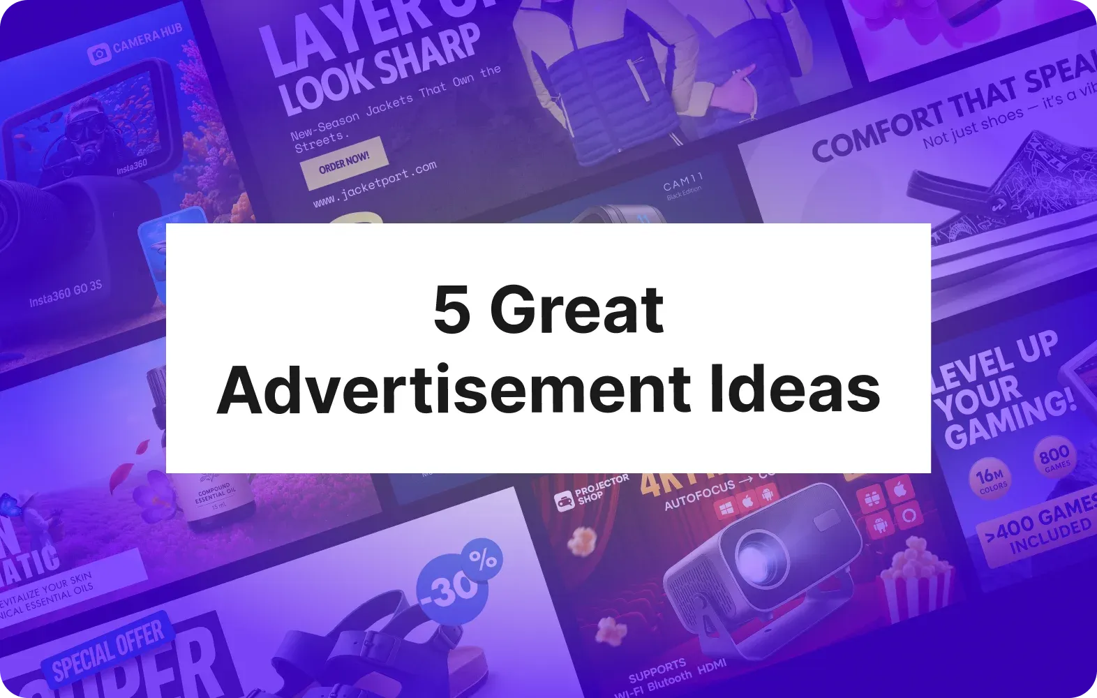 5 Creative Ad Ideas That Work for Any Brand blog cover