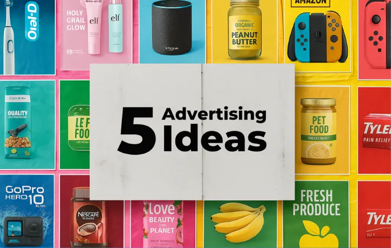 5 Great Advertisement Ideas – Creative Campaigns That Work for Any Brand blog cover