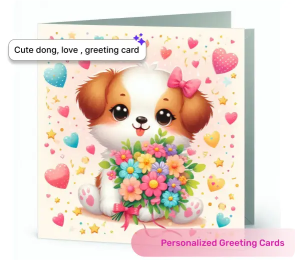 Create Personalized Greeting Cards from Text