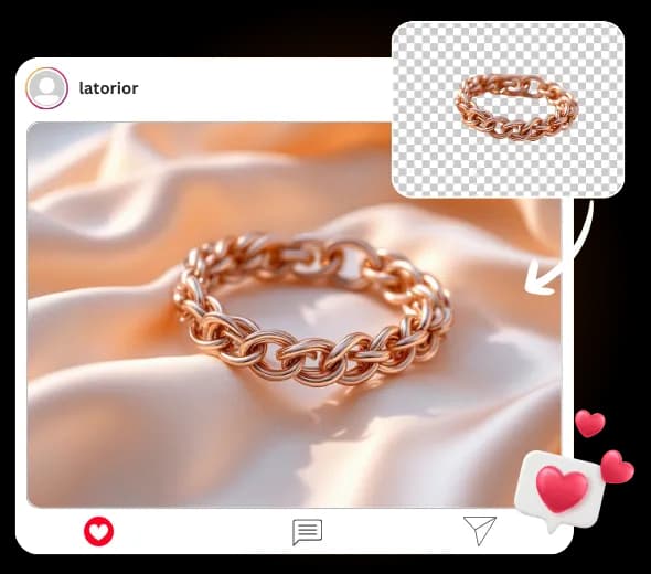 Experience Premium Jewelry Photography with AI for Every Platform