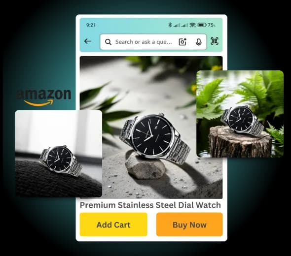 AI Amazon Product Showcase Generator for Standout Listings