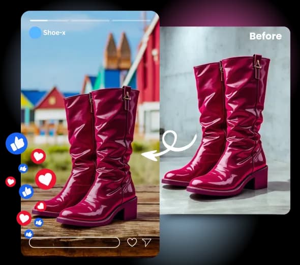 AI Apparel Photoshoot Maker for Social Media