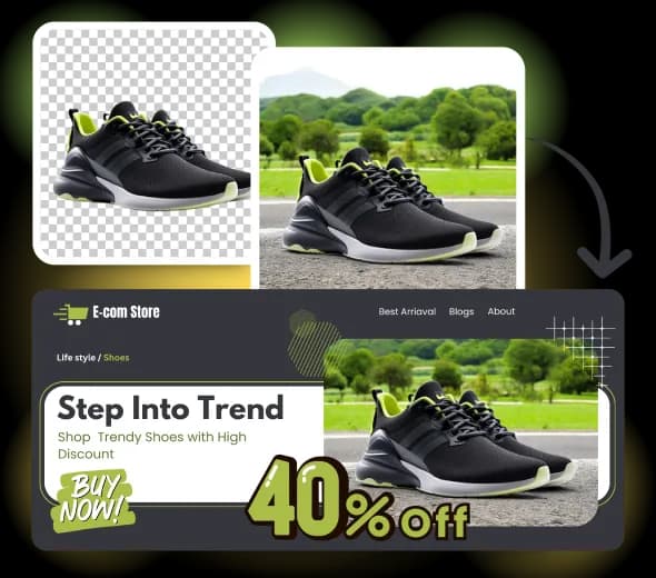 AI Background Generator for Photography & E-Commerce