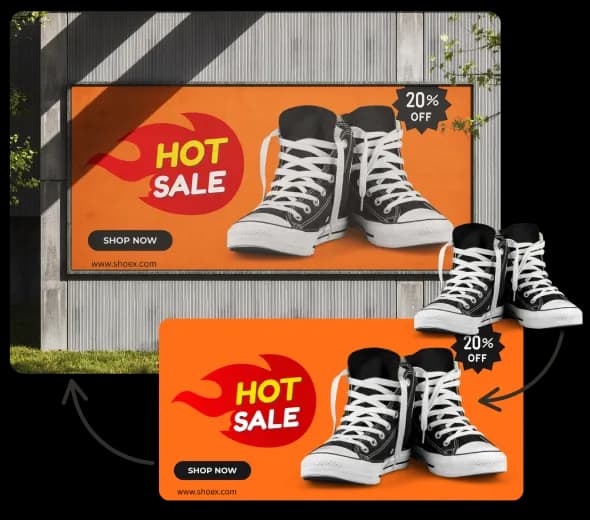 AI Billboard Generator for E-Commerce and Brands