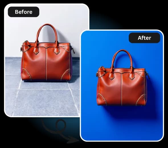 AI Blue Background Generator for Professional Images