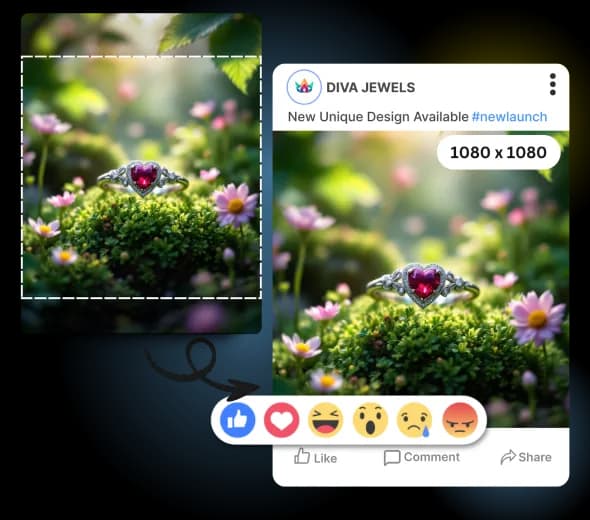 AI Facebook Image Resizer for Professionals & Creators