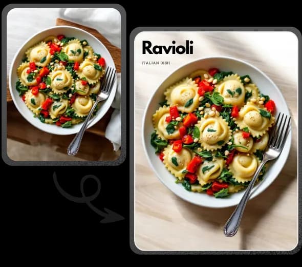 AI Food Photoshoot for Background Editing