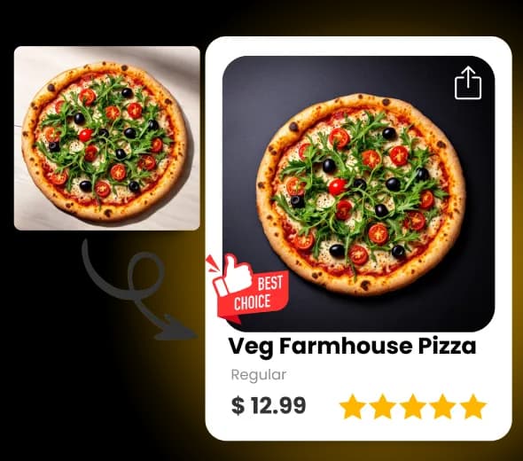 AI Food Photoshoot for Delivery Platforms