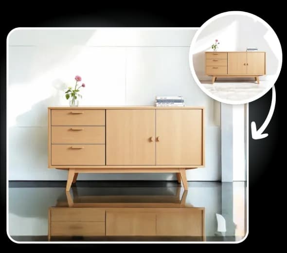 AI Furniture Photo Generator for High-Resolution Images