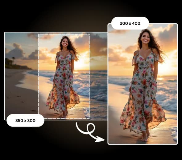 AI Photo Resizer Designed for Professionals & Creators