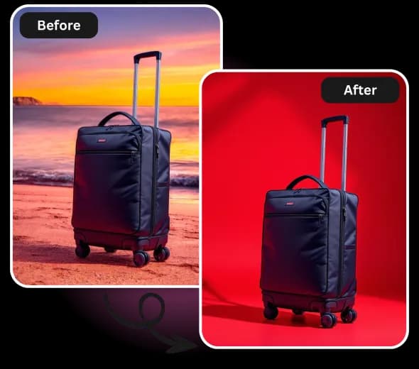 AI Red Background Generator for Professional Images