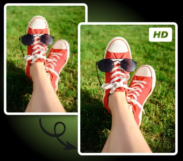 Convert Normal Photos to HD Quality with AI-Powered Precision