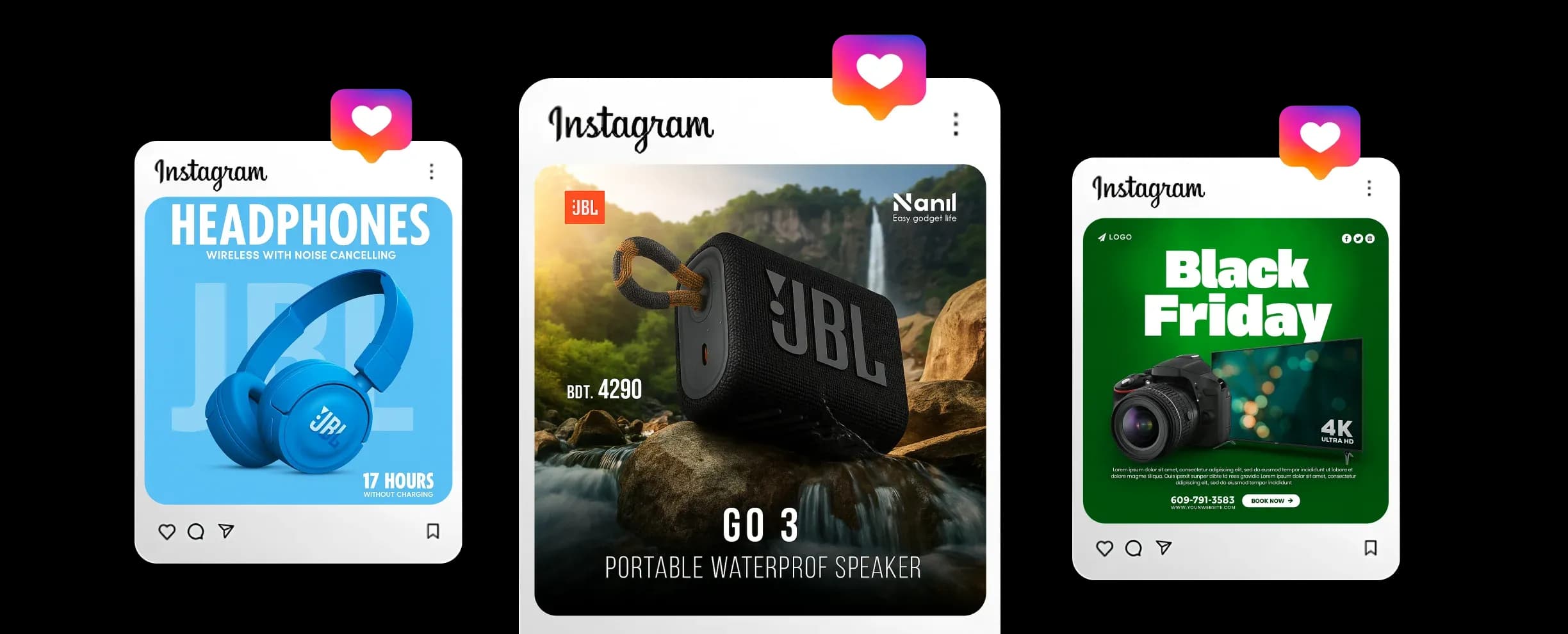 AI-Powered Banner Creation Interface