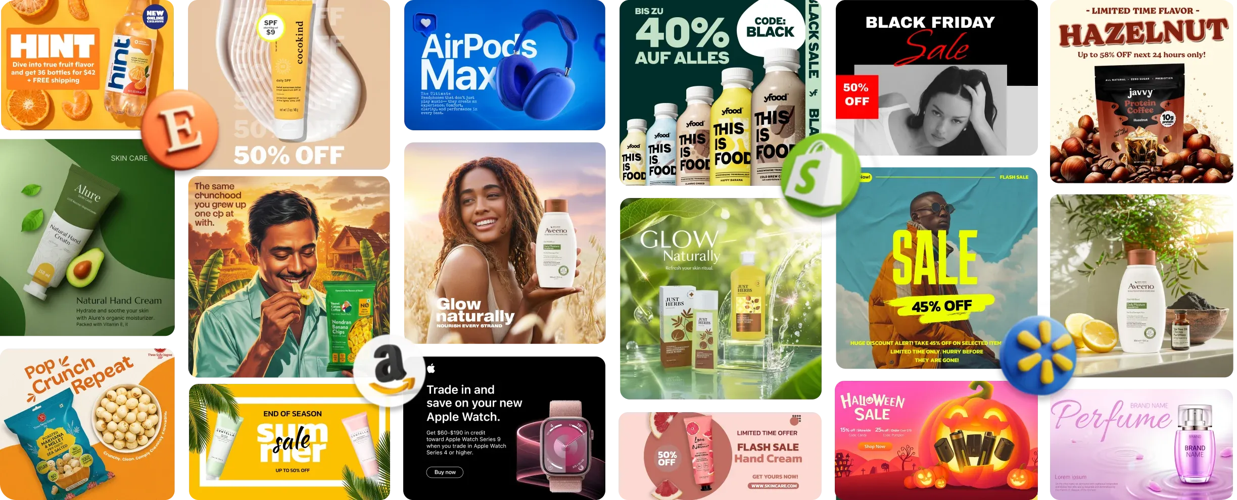 AI-Powered Banner Creation Interface