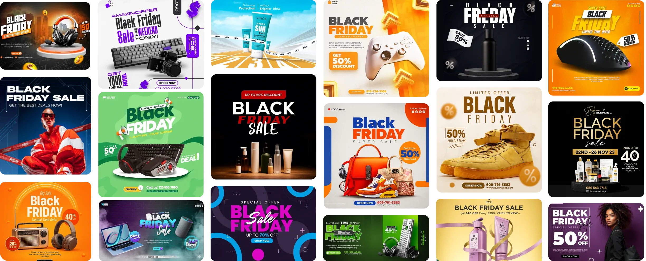 AI-Powered Banner Creation Interface