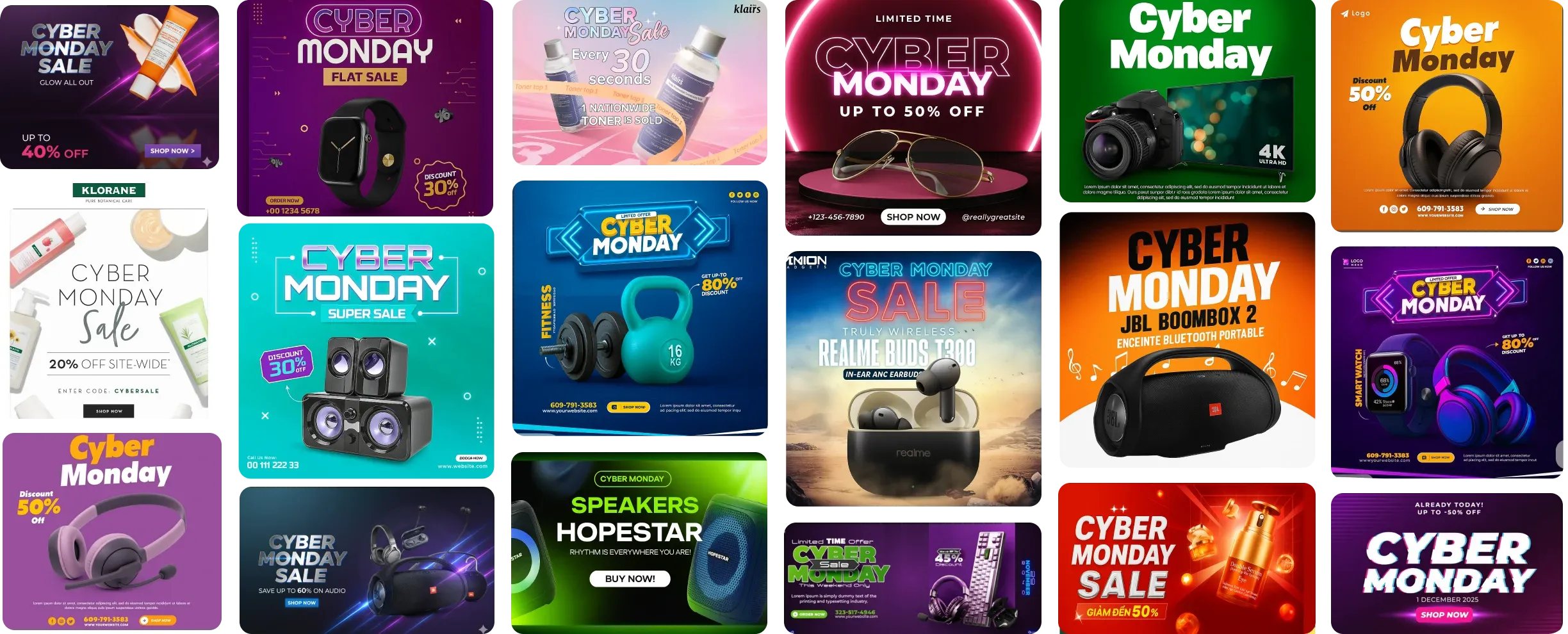 AI-Powered Banner Creation Interface