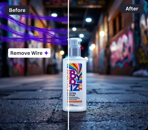 AI Wire Eraser for Photographers & Content Creators