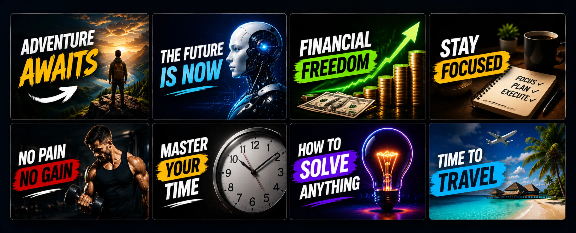 AI-Powered Banner Creation Interface