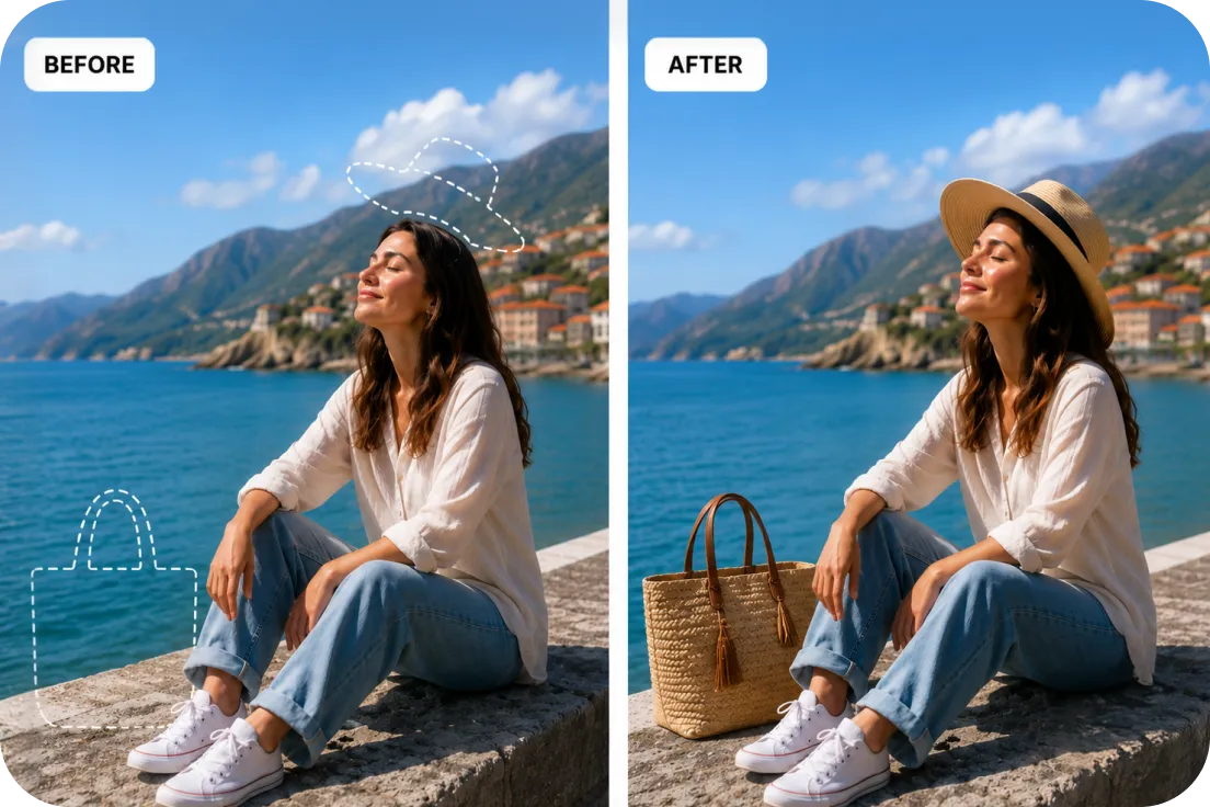Photo editor preview